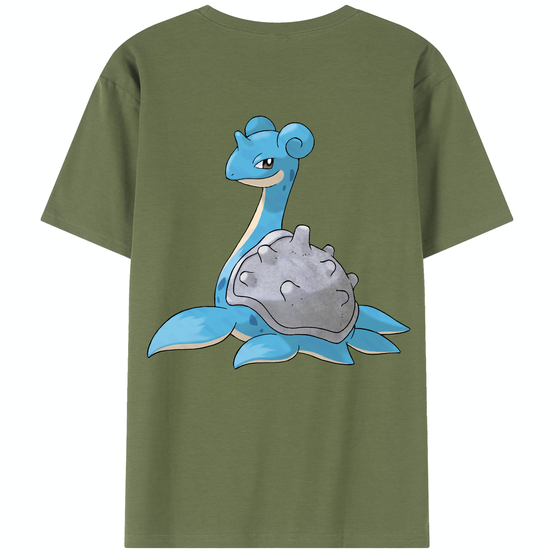 （画像用） ポケットモンスター Pokémon 綿100％半袖Tシャツ（背面プリント）